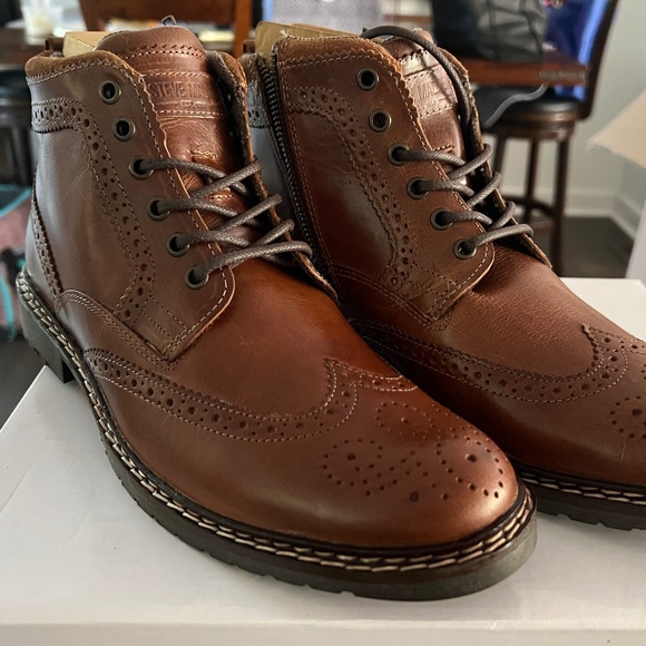 NWT Men’s Steve Madden Boots - Picture 1 of 8